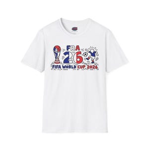 France 26 FRA FIFA World Cup 2026 T-Shirt | World Cup Soccer Tee image 2