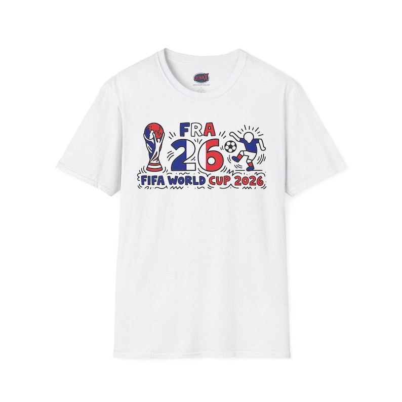 France 26 FRA FIFA World Cup 2026 T-Shirt | World Cup Soccer Tee image 2
