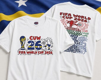 Curaçao 26 Fussball WM 2026 T-Shirt | Fußball-Turnier-Design