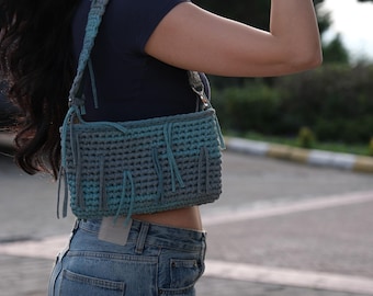 Handmade Parrot Knit Bags – Colourful, Chunky & Unique by Zeyn.C London