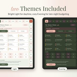 Digital Budget Planner 2027, Hyperlinked Money Planner for GoodNotes & Samsung Notes, iPad Android Finance Planner, Dark Mode, Stickers image 8
