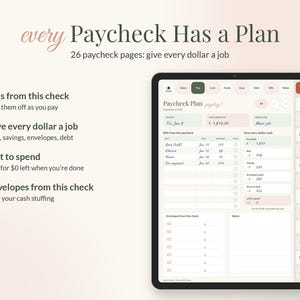 Digital Budget Planner 2027, Hyperlinked Money Planner for GoodNotes & Samsung Notes, iPad Android Finance Planner, Dark Mode, Stickers image 4