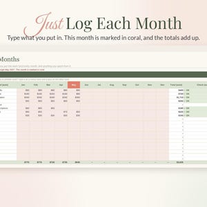 Sinking Funds Tracker Spreadsheet for Google Sheets & Excel, Sinking Fund Savings Planner, Monthly Savings Goals, Budget Template imagen 4