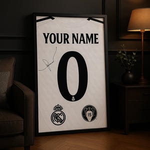 Soccer Jersey Poster