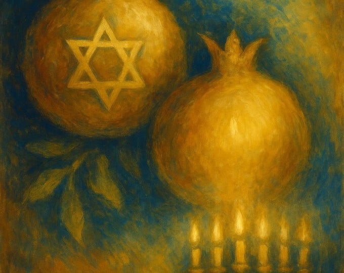 Guiding Light of Jewish Faith Wall Art – Spiritual Heritage & Continuity Decor