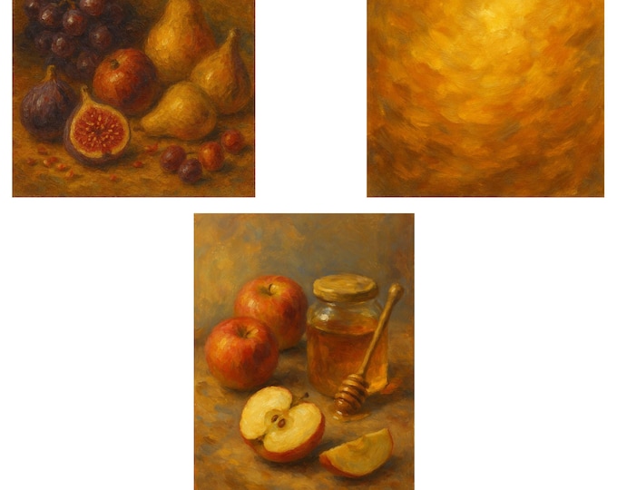 Rosh Hashanah Celebration Bundle – Jewish New Year Kit with Bonus Journal