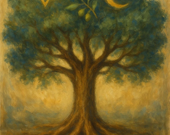 Tree of Abraham Wall Art – Handcrafted Symbolic Faith & Heritage Decor