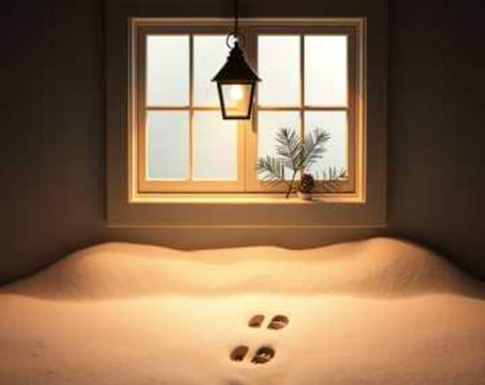 Silent Snowfall: Nostalgic Winter Serenade for Calm Relaxation