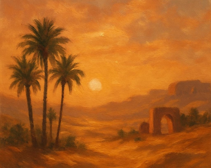 Tamil Hills Landscape Art Print: Sri Lanka Autumn Scene