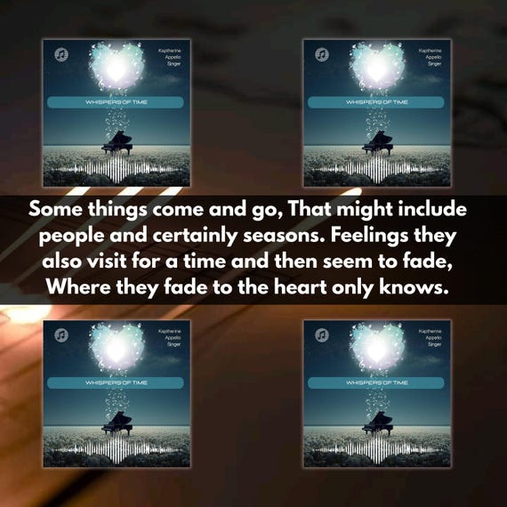 Whispers of Time – Emotional Reflective Song on Seasons, People & Fading Feelings | Soulful Inspirational Music