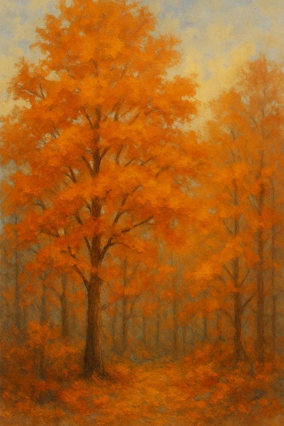 Vibrant Impressionistic Oil Painting - Light, Color, and Fleeting Moments on Canvas