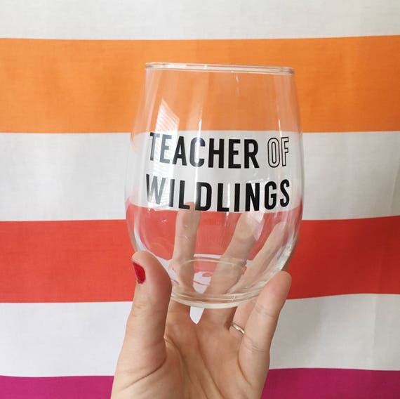 Verres A Vin Cadeaux Pour L Enseignant Professeur Noel Vin