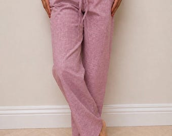 Pajama Bottoms Pants For Women Cotton Sleep Pants Loungwear