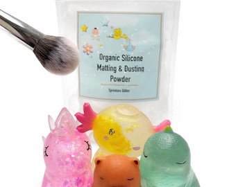 Matting Organic  Dusting Powder ( For Silicone Dolls & SquishyToys ) Natural plant based