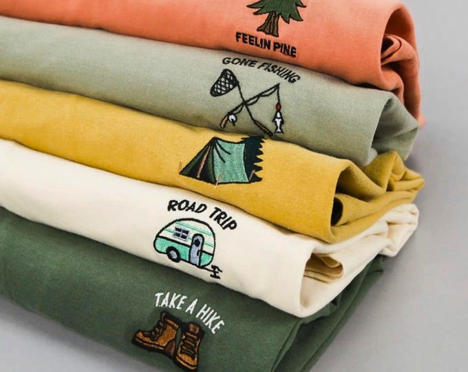 Personalized Embroidered Comfort Colors T-shirt: Custom Logo, Soft Cotton
