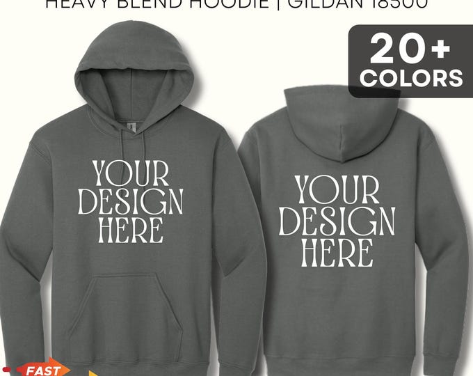 Custom Printed Unisex Hoodie: Personalized Message or Logo