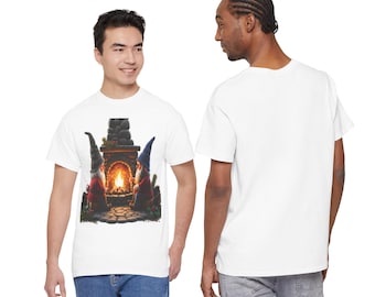 Cosy Gnomes-T-shirt Cadeau voor haar/hem Wintervakantie grafisch T-shirt