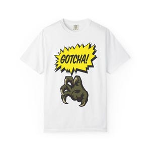 Comfort Colors - Monster Hand Comic Book T-shirt, Unisex Graphic Tee, Vintage Style Shirt, Retro Pop Culture Top, Unique Gift Idea