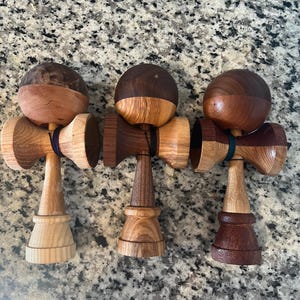 kendama skill toy wood craft fun outdoor activity engaging hand eye coordination practice patience play playing game games mindfulness