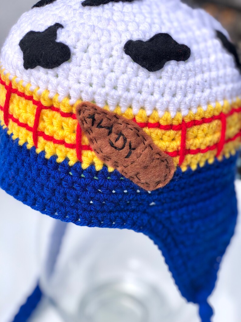 Toy Story Woody Hat Toy Story Crochet Earflap Hat Baby and Etsy
