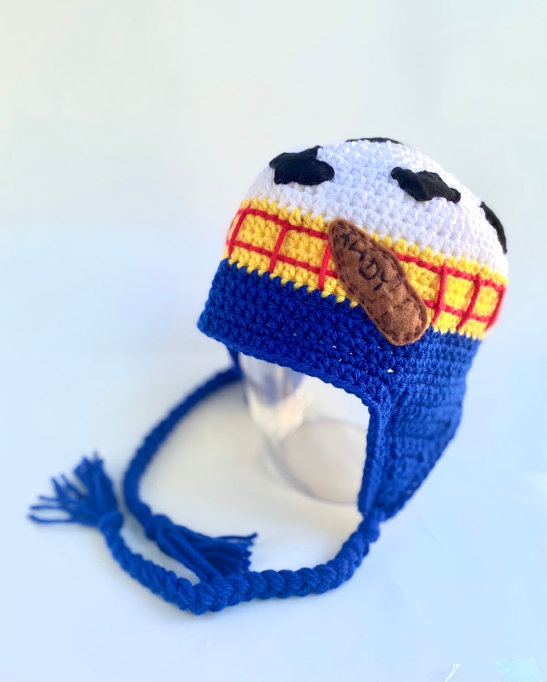 Toy Story Woody Hat Toy Story Crochet Earflap Hat Baby and Etsy