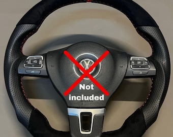 2010-15 Volkswagen Tiguan Golf 6 Passat Jetta Flat Bottom Custom Steering Wheel
