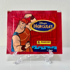 Disney&#39;s Hercules Panini 1997 Sealed Sticker Packet