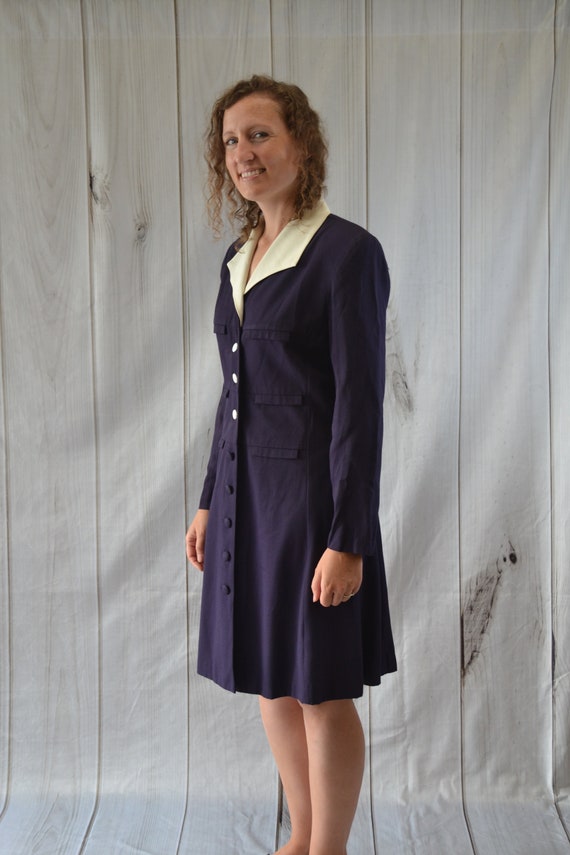 lilly pulitzer green and blue dress KENLEY LONG SLEEVE CREWNECK DRESS, HYDRA BLUE DANDY LIONS main image 0