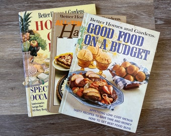 Better Homes and Gardens Cookbooks Favorite Hamburger Recipes Good Food On A Budget Holiday Cook Book Special Occasions