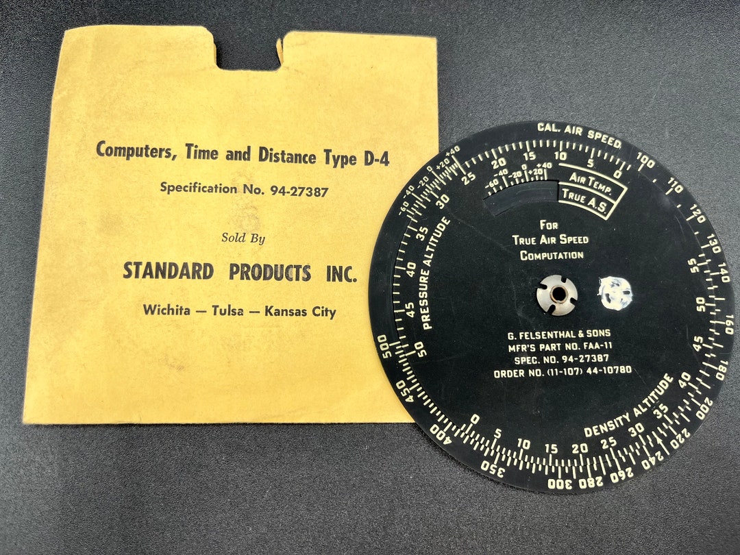 WWII U.S. Army Air Forces Time Distance Computer True Air - Etsy