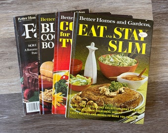 Better Homes and Gardens Cookbooks Blender Cook Book Cooking For Two Eat and Stay Slim All Time Favorite Recipes