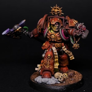 Librarian in Terminator Armour painted commission