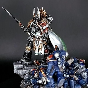 Lion El&#39;Jonson, Primarch of the Dark Angels Legion painted commission