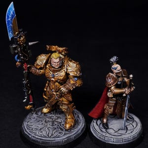 Talons of the Emperor: Valerian and Aleya painted commission