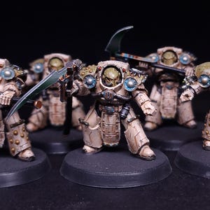 Death Guard - Deathshroud Terminators painted commission