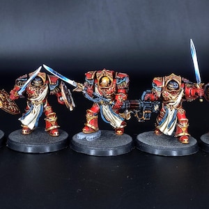 Blood Angels Crimson Paladins painted commission