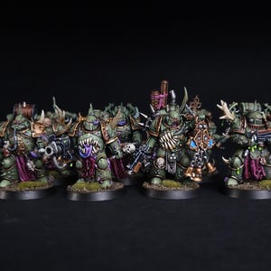 Plague Marines painted commission