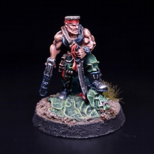 Sly Marbo painted commission