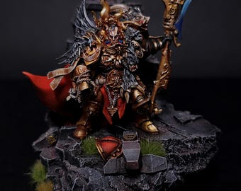 Constantin Valdor, Captain-General of the Legio Custodes painted commission