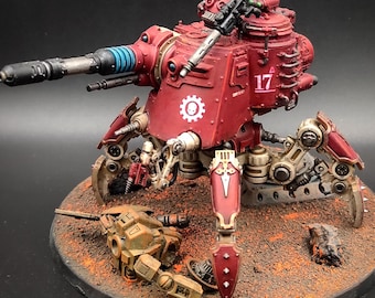 Adeptus Mechanicus Onager Dunecrawler painted commission