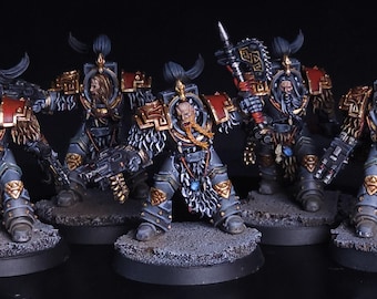 ウルフガード ターミネーター x 5 スペースマリーン スペースウルフの