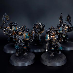 Sons of Horus Reaver Attack Squad painted commission
