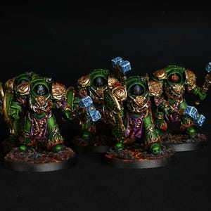Salamanders Legion Firedrakes painted commission