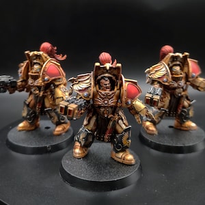 Legio Custodes Aquilon Terminators painted commission