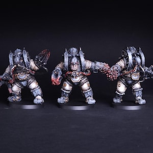 Solar Auxilia Ogryn Charonite Squad painted commission