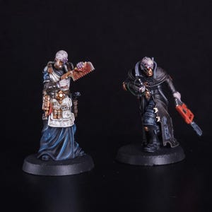 Delaque Rogue Doc & Gang Lookout painted commission