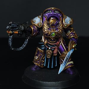 Emperor&#39;s Children – Legion Tartaros Praetor painted commission