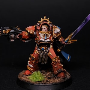 Blood Angels Legion Praetor in Tartaros Terminator Armour painted commission