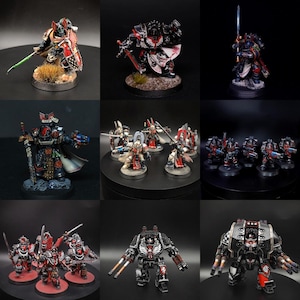 Dark Angels Legion gemalt auf Bestellung