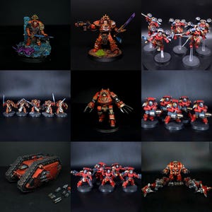 Blood Angels Legion painted commission